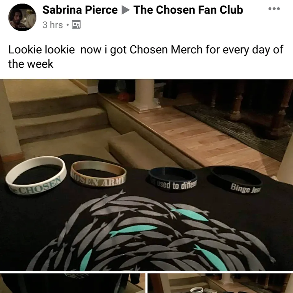 5 Pack of The Chosen Wristbands (Limited Edition)