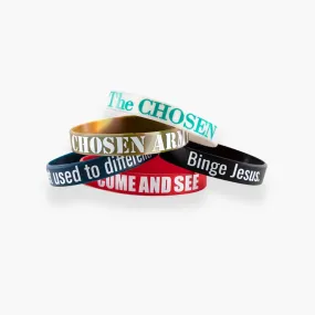 5 Pack of The Chosen Wristbands (Limited Edition)