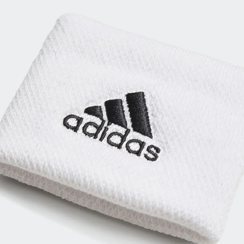 Adidas Tennis Wristbands Small -White/Black