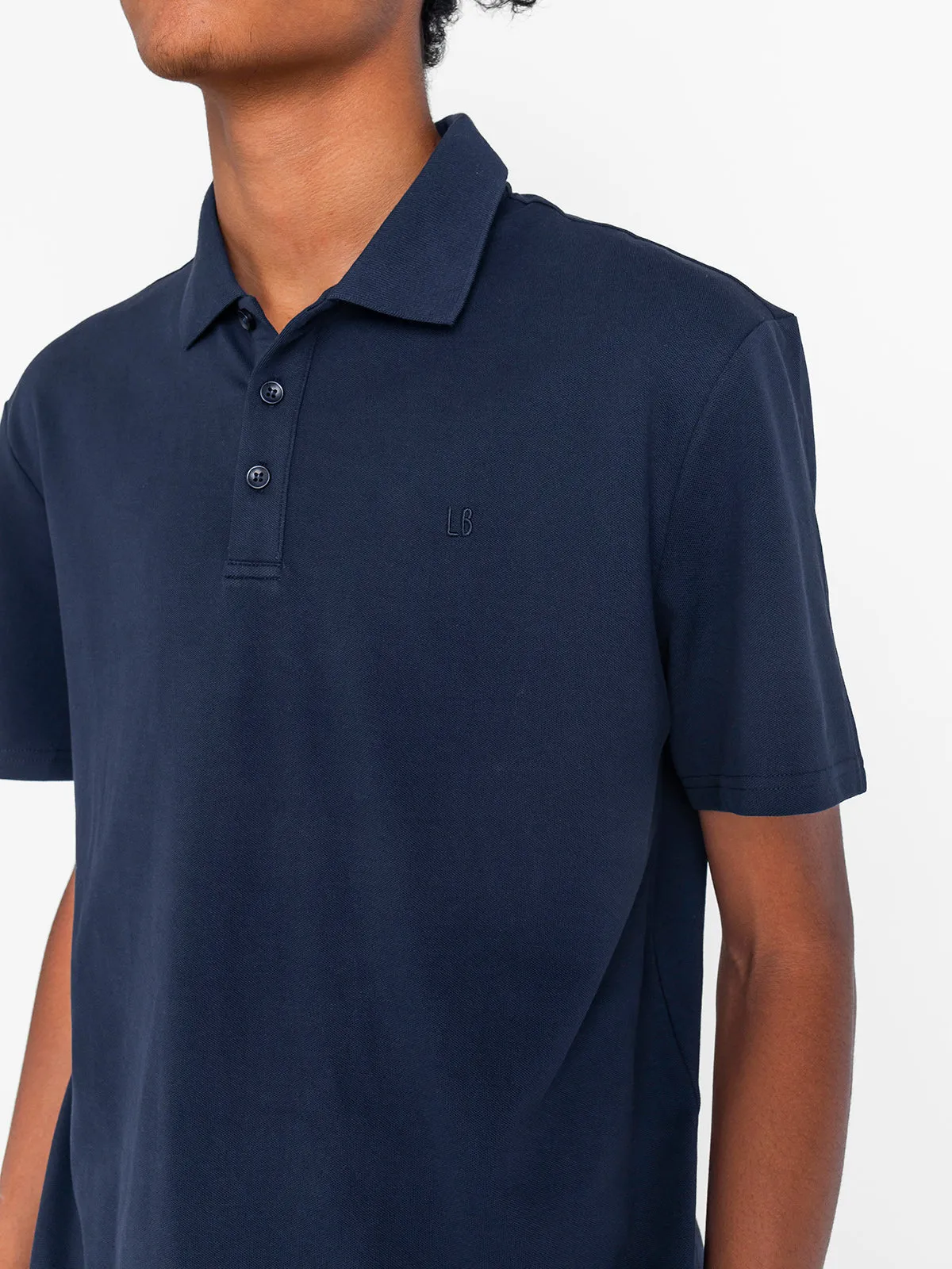 Adult Basic Polo Shirt - Navy