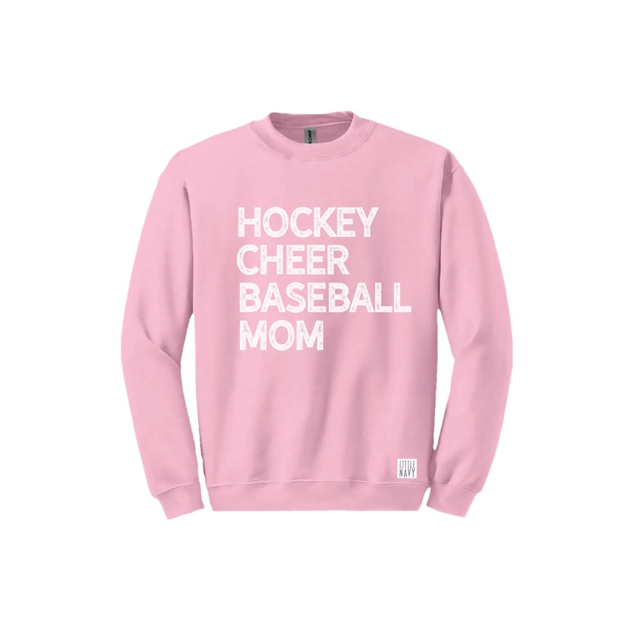 ADULT Long Sleeve Sweatshirt - Multi-Sport Custom Text