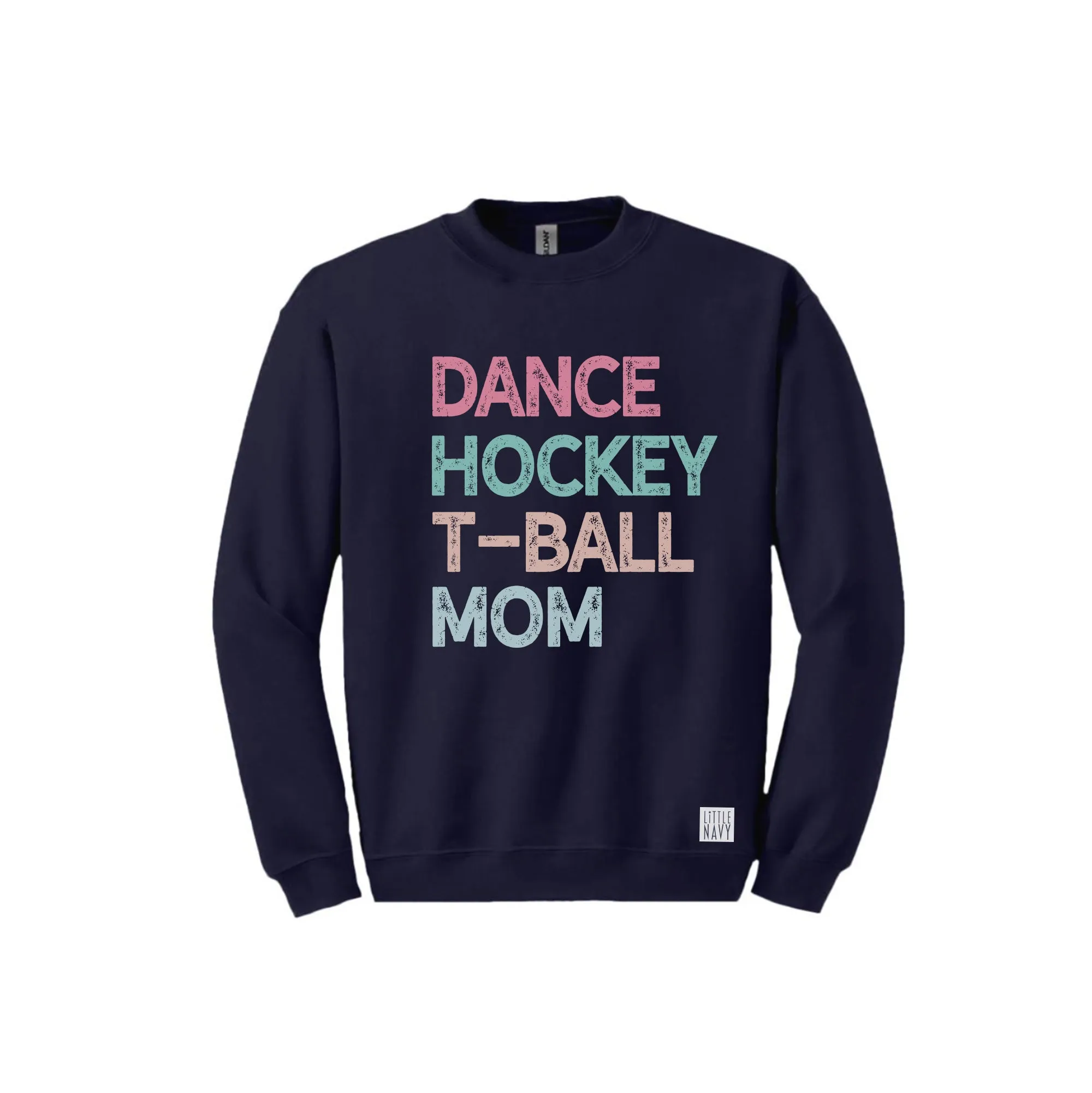 ADULT Long Sleeve Sweatshirt - Multi-Sport Custom Text