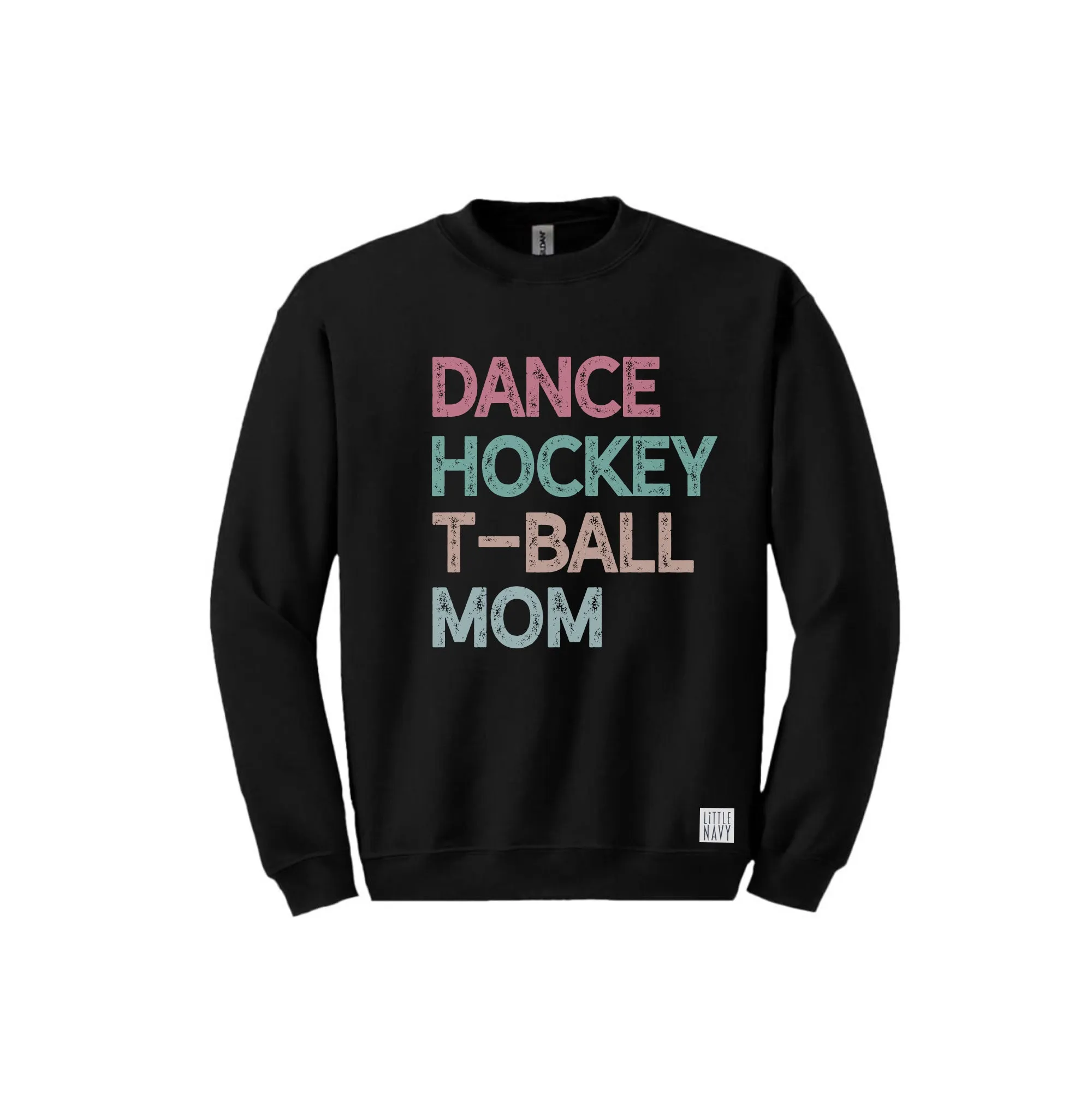 ADULT Long Sleeve Sweatshirt - Multi-Sport Custom Text