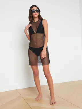 Angela Mesh Cover-Up Dress