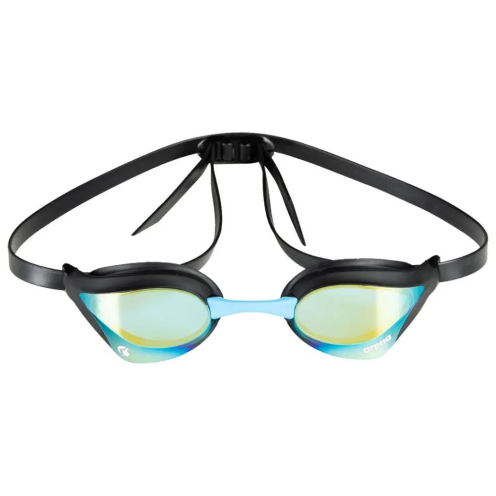 ARENA Adult Cobra Core Swipe Mirror Swimming Goggle (Aqua Black)