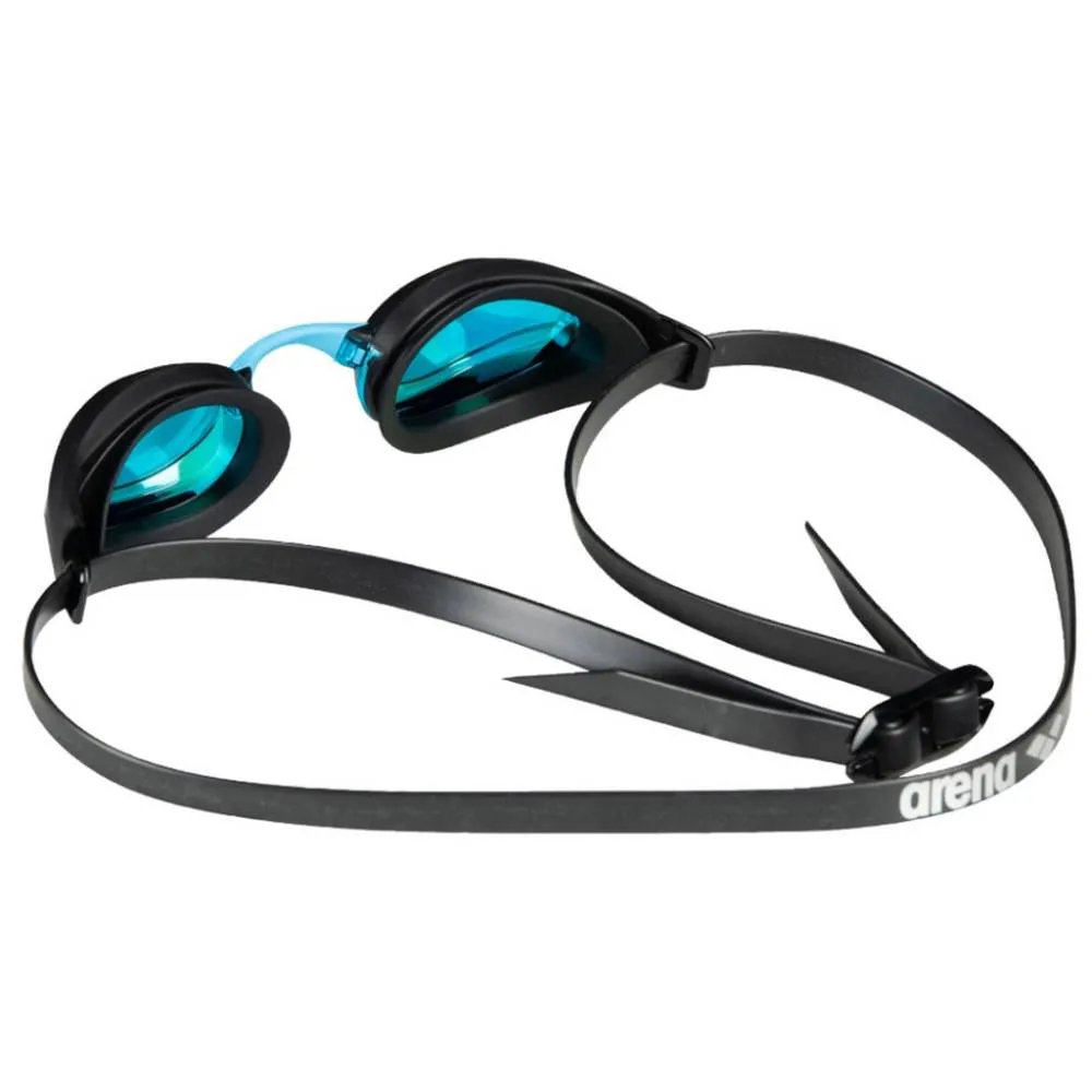 ARENA Adult Cobra Core Swipe Mirror Swimming Goggle (Aqua Black)