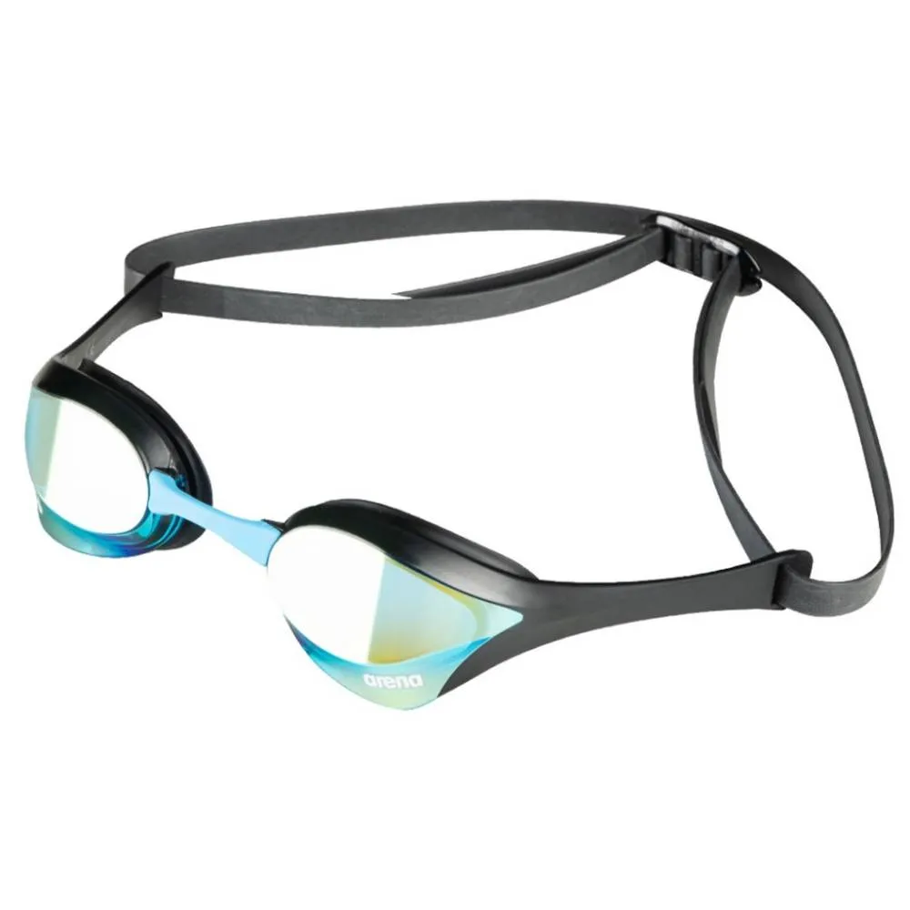 ARENA Adult Cobra Ultra Swipe Mirror Swimming Goggle (Aqua Black)