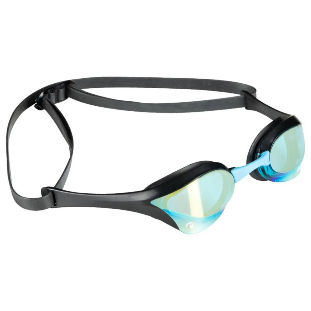 ARENA Adult Cobra Ultra Swipe Mirror Swimming Goggle (Aqua Black)