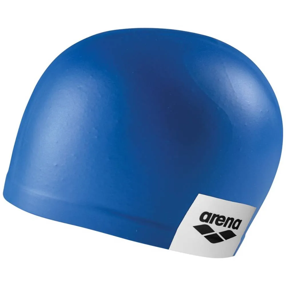 ARENA Adult Logo Moulded Swimming Cap (Blue)