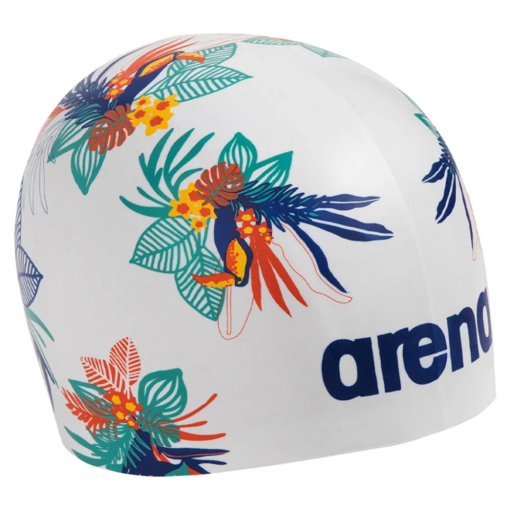 ARENA Adult Poolish Moulded Swimming Cap (Toucans)