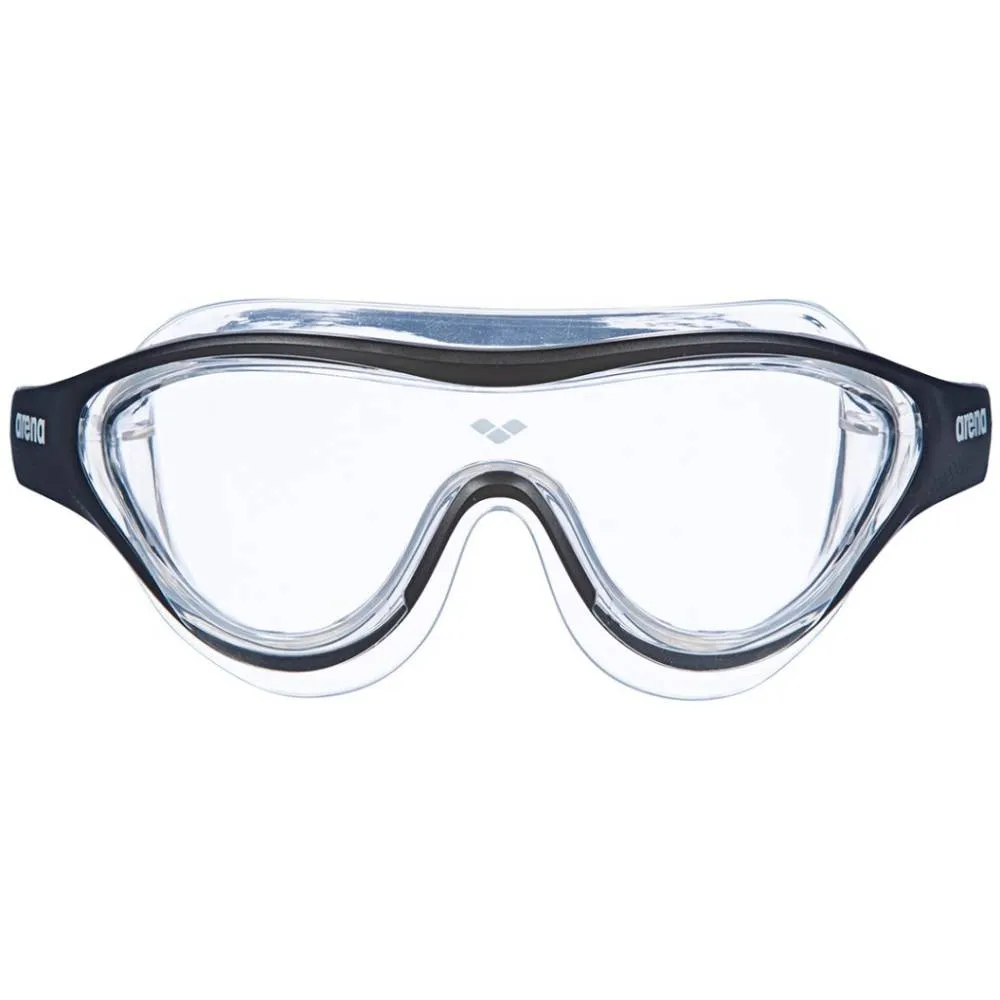 ARENA Adult The One Mask Swimming Goggle (Clear Black/Transparent)