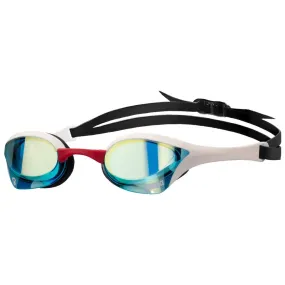 Arena Cobra Ultra Swipe Mirror Racing Goggle Fireflow Limited Edition | Aqua White - Fireflow