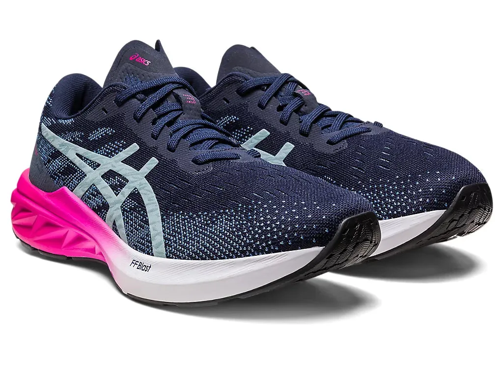 ASICS Women's DYNABLAST 3 (Midnight/Light Steel)