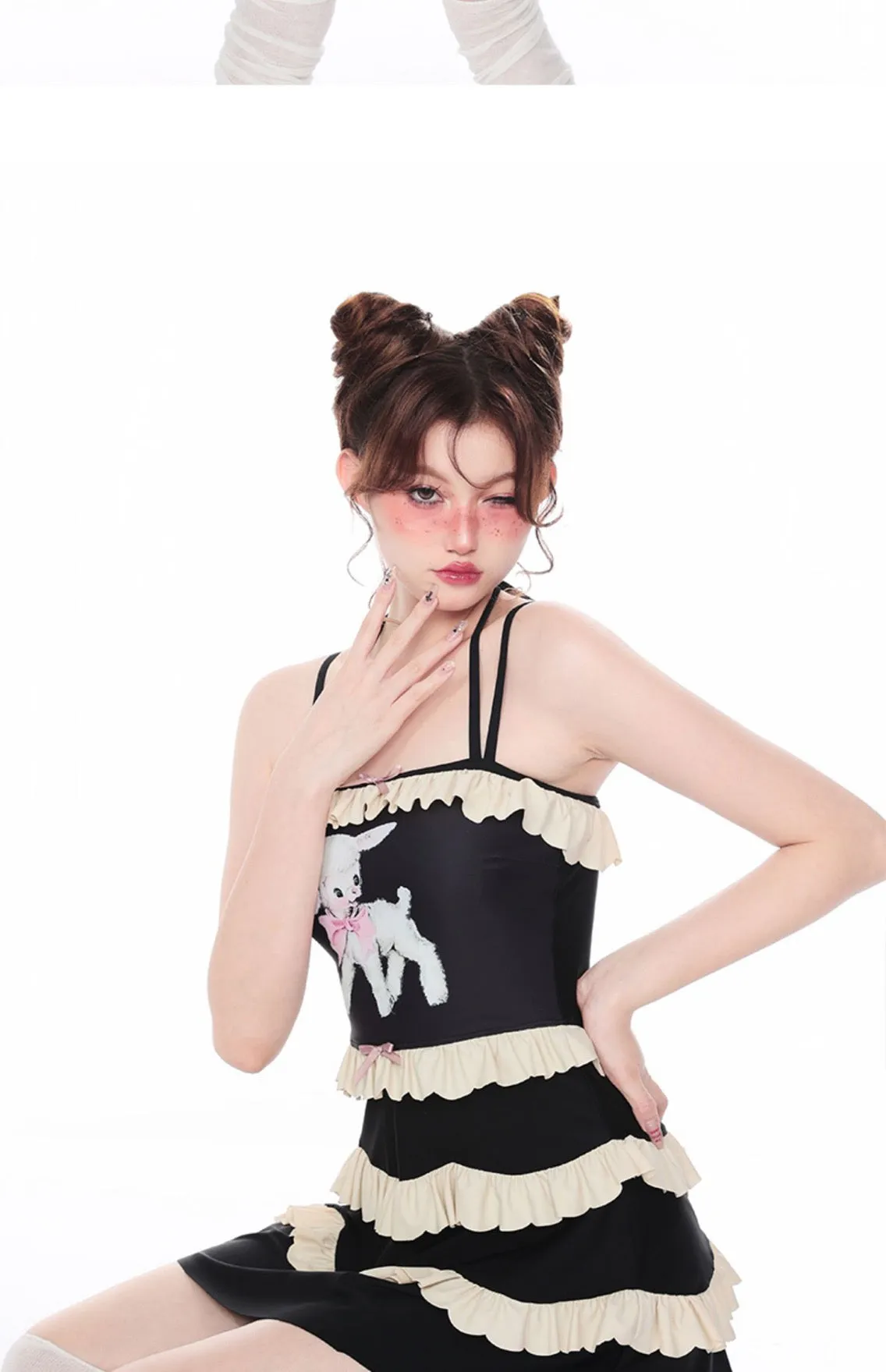 Babylamb Dark Lolita Swimsuit