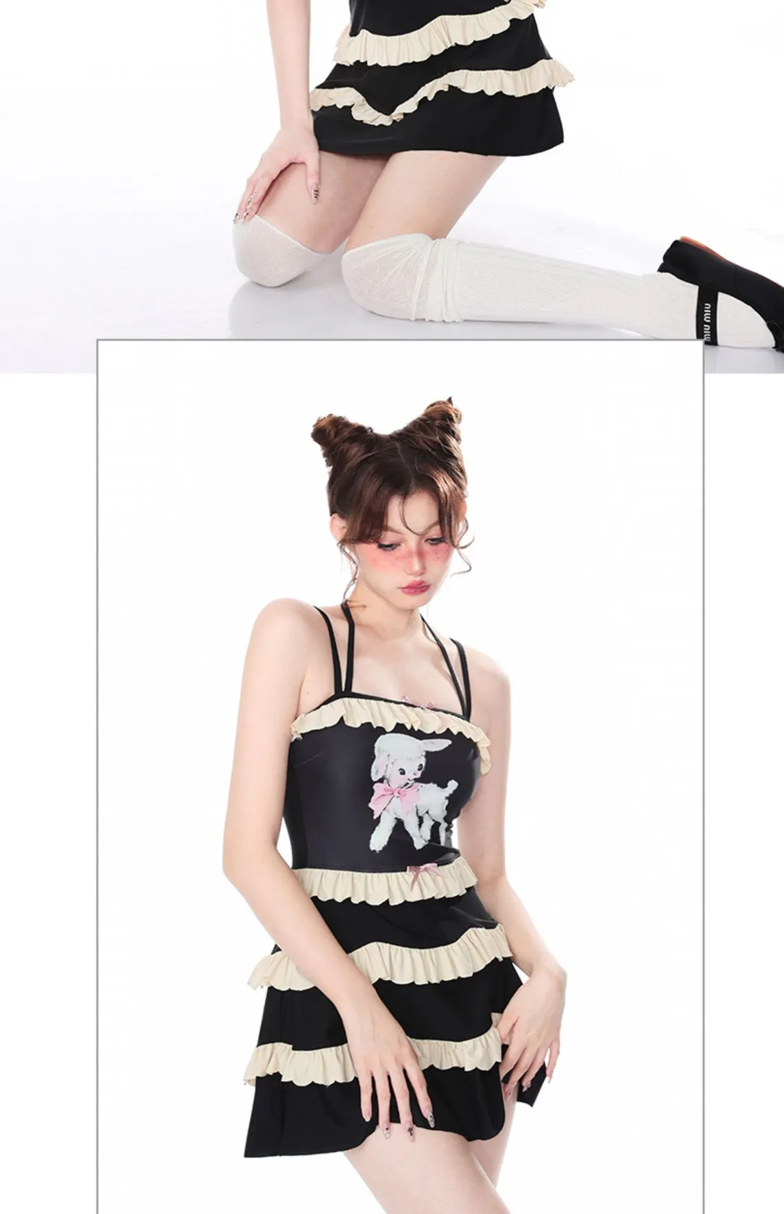 Babylamb Dark Lolita Swimsuit