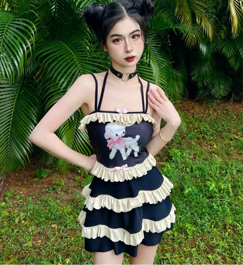 Babylamb Dark Lolita Swimsuit