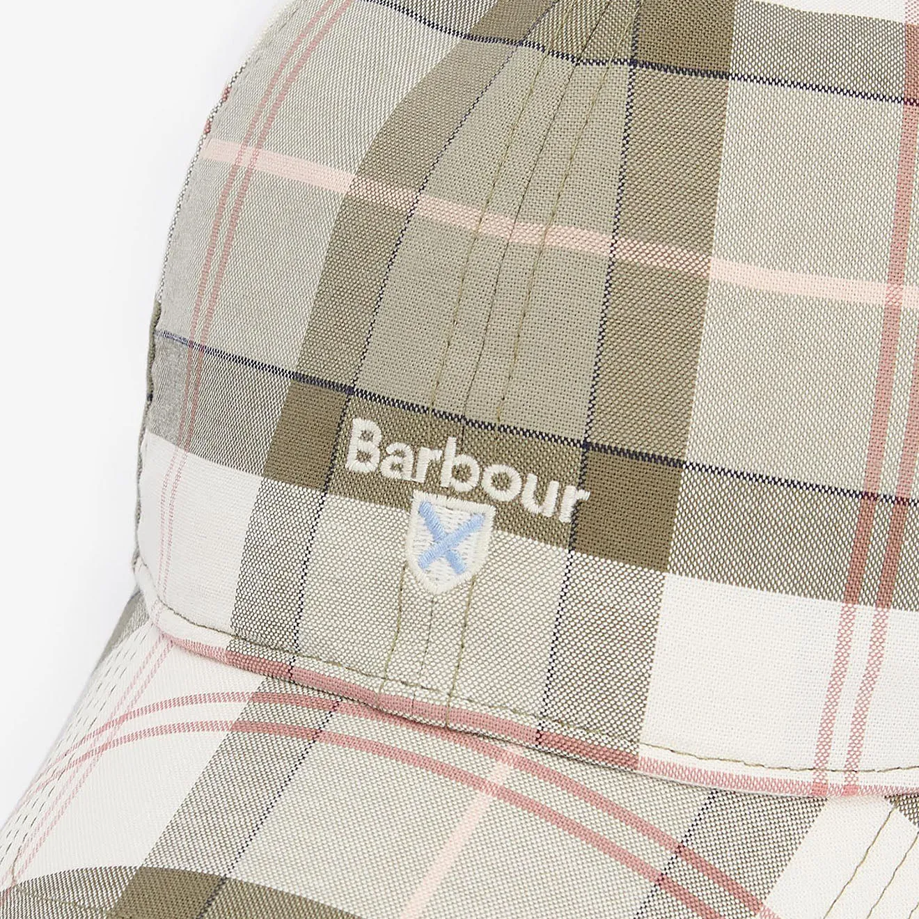 Barbour Tartan Sports Cap Glenmore Olive