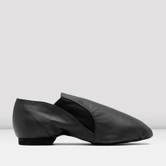 Bloch Mens Black Elasta Jazz Booties