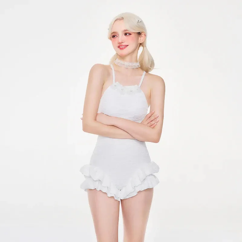 Bubble Pond Ruffle Swimsuit