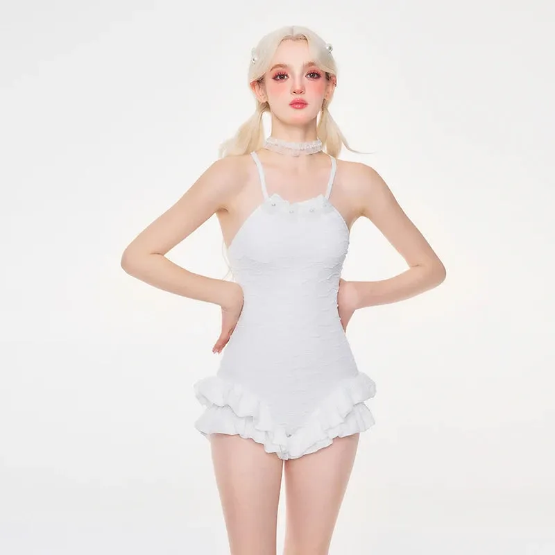 Bubble Pond Ruffle Swimsuit