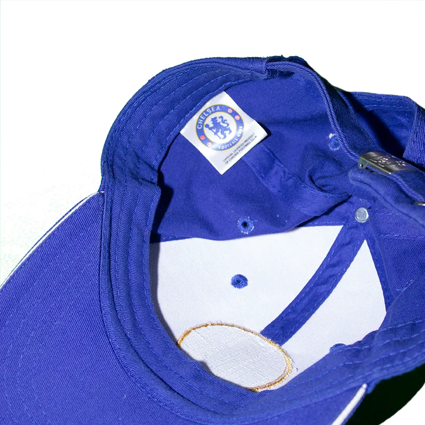 Chelsea Vintage Embroidered Logo Cap Royal Blue (Onesize)