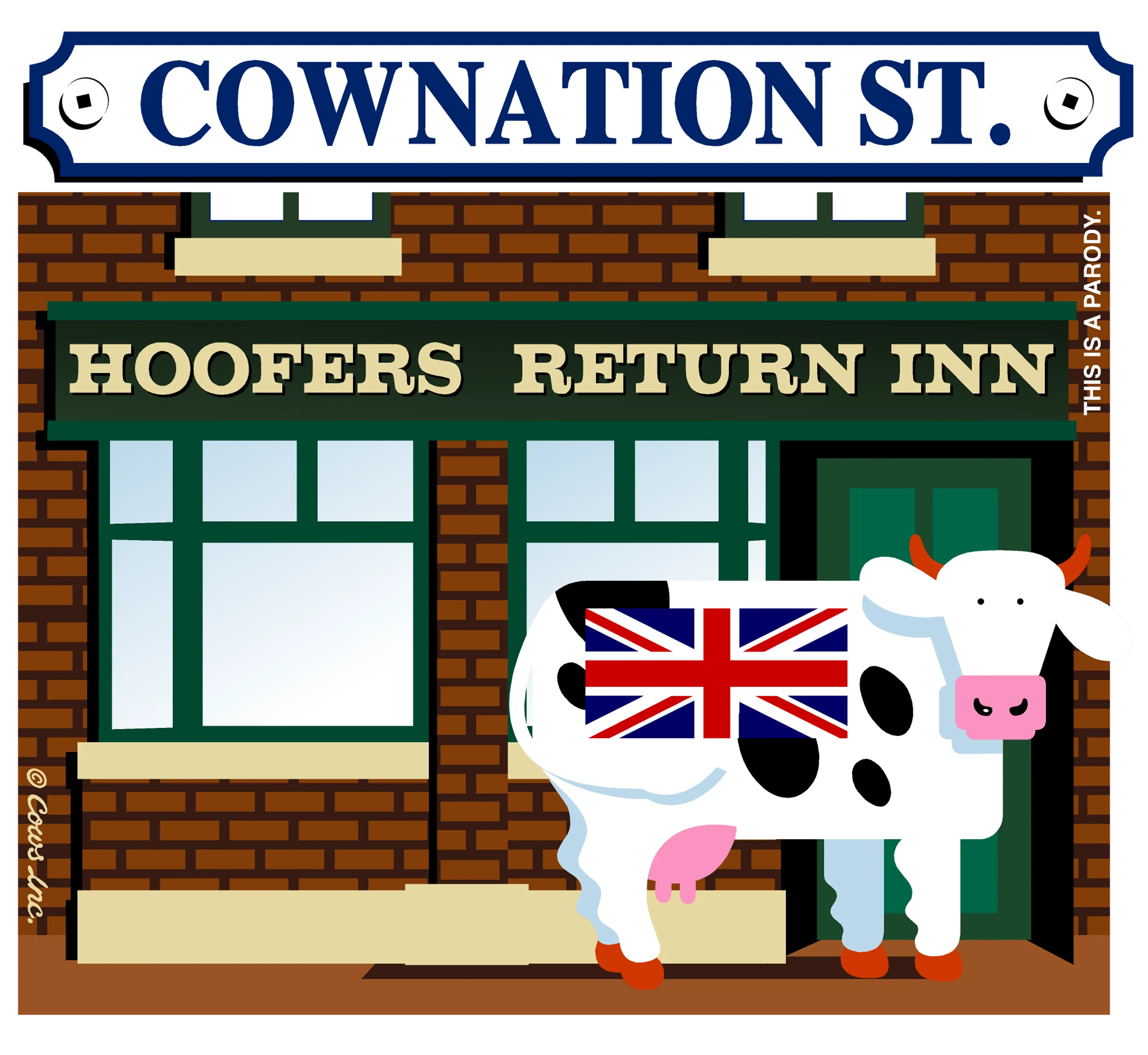 COWnation Street COWS Classic T