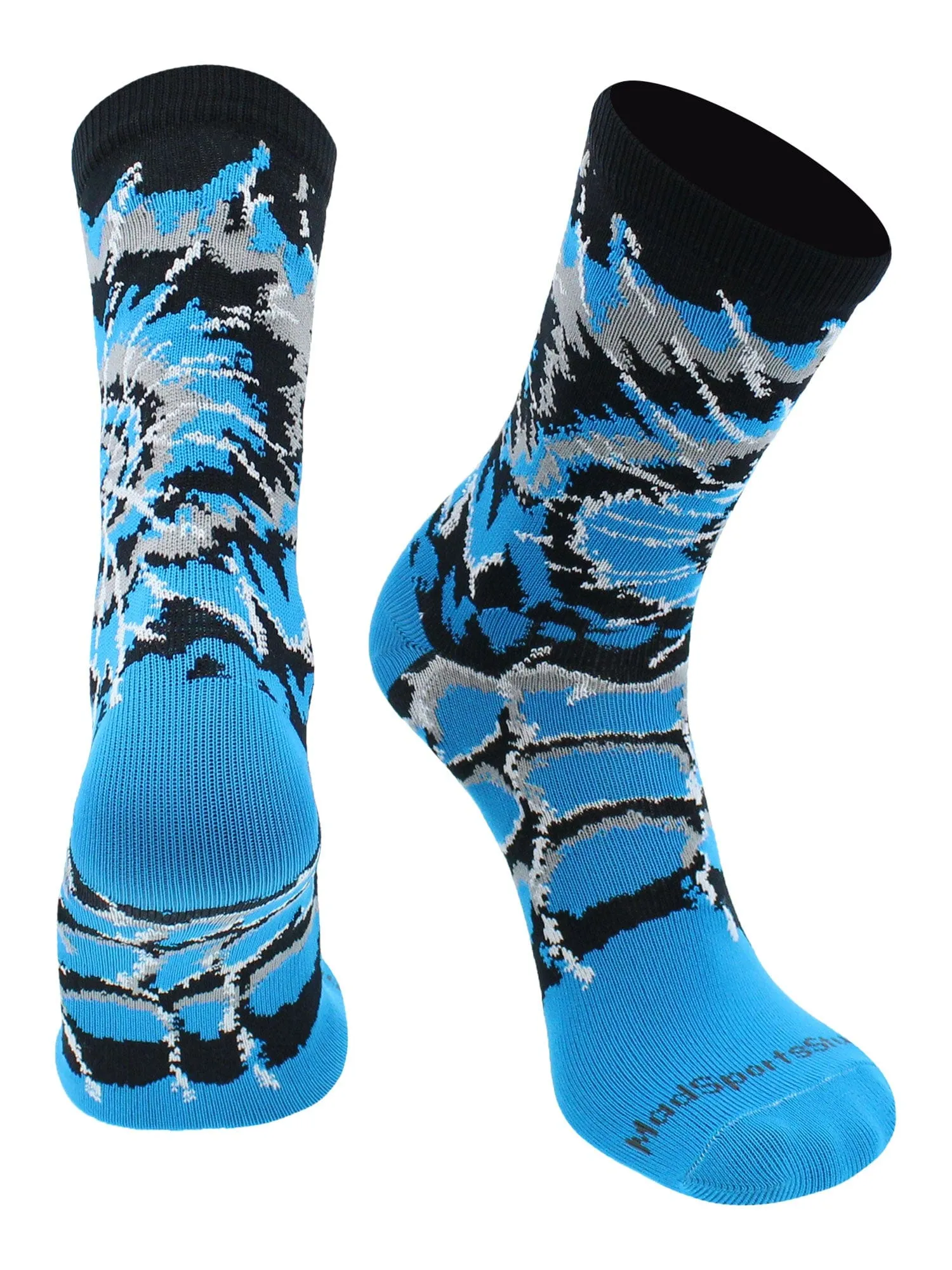 Crazy Tie Dye Crew Socks Girls or Boys