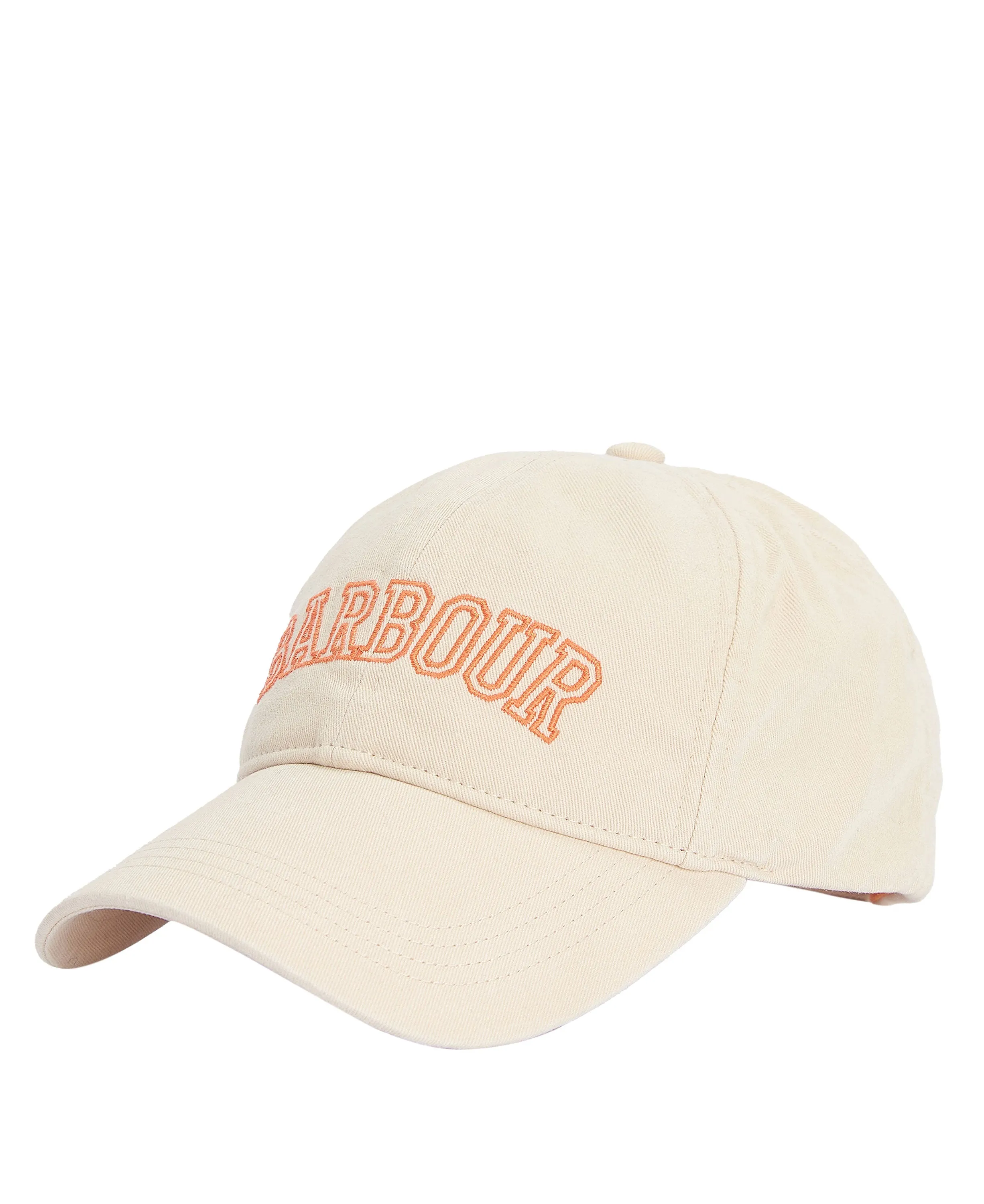 Emily Sports Cap - Parchment/Apricot Crush