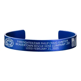 Firefighter & EMR Philip Craig Ginter Memorial Band – Hosted by the Ginter Family