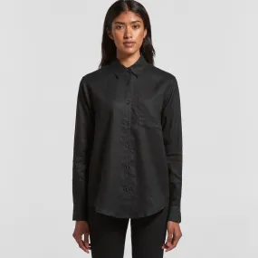 FITZROY Women's 100% Linen L/S Shirt