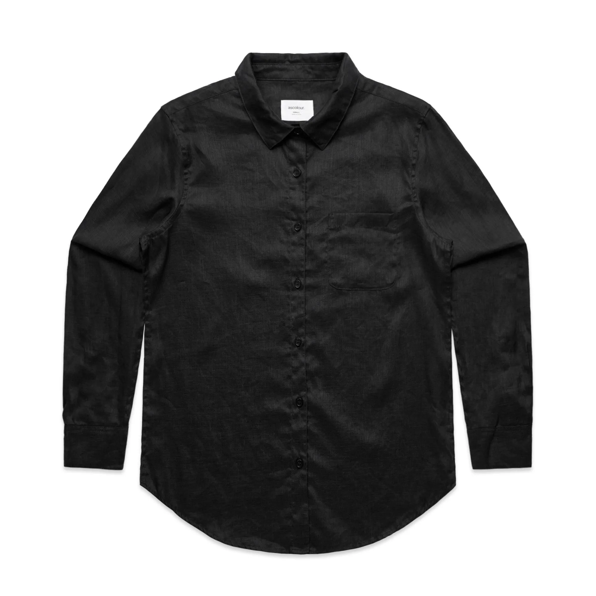 FITZROY Women's 100% Linen L/S Shirt