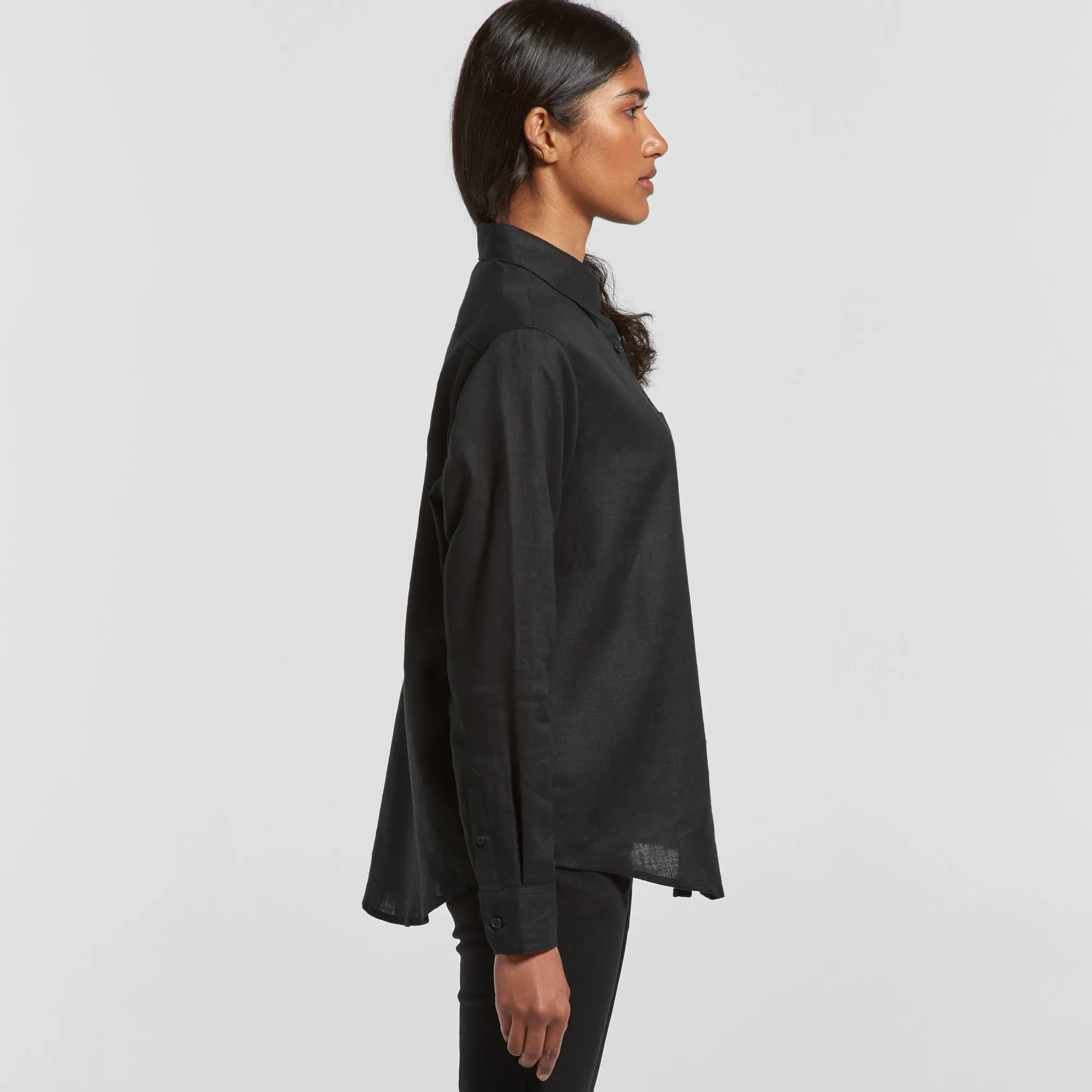 FITZROY Women's 100% Linen L/S Shirt