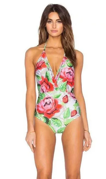 Halter Neck Swimsuit