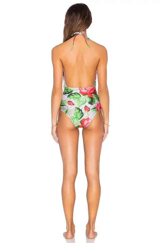 Halter Neck Swimsuit