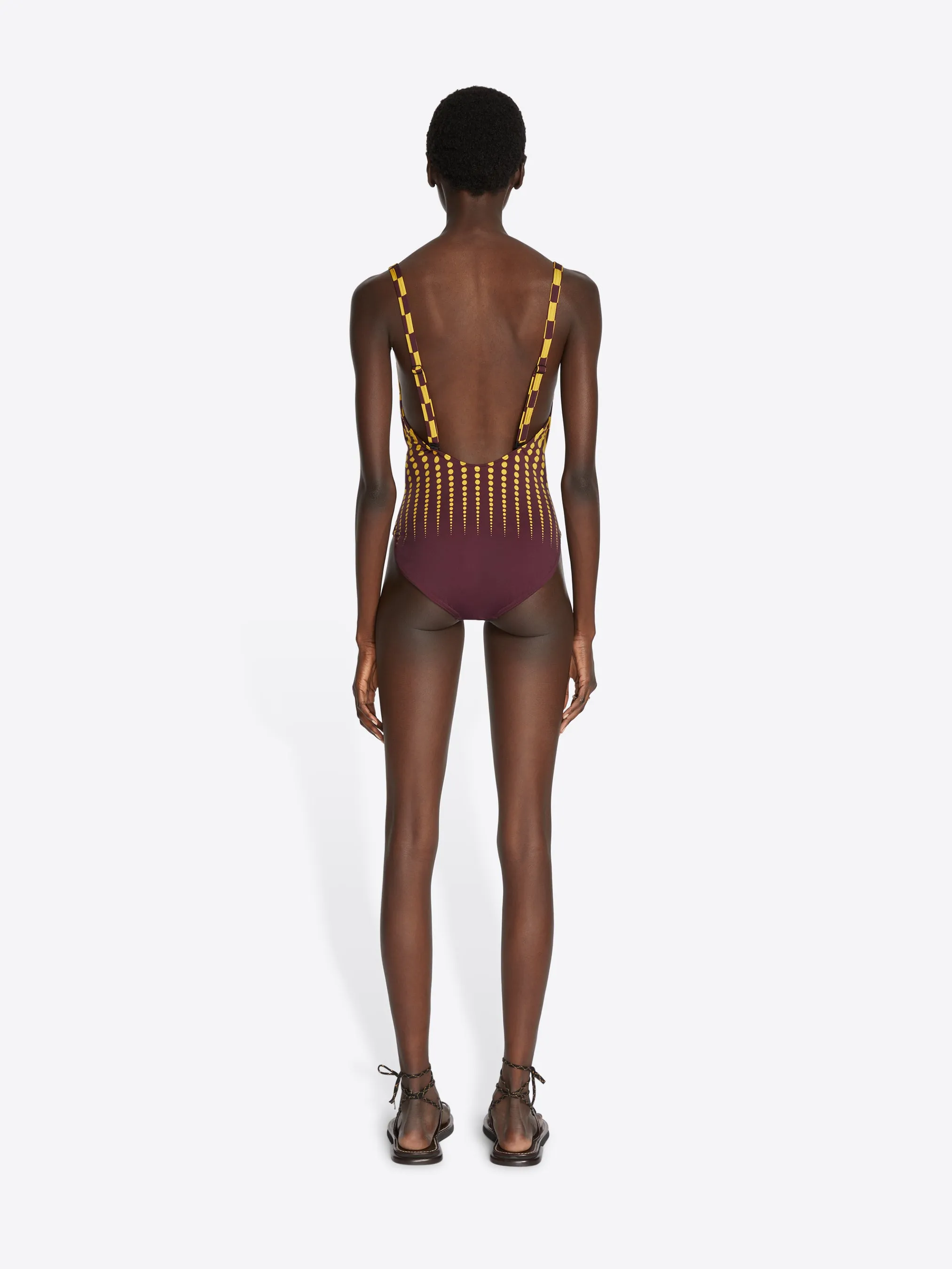 Halterneck swimsuit