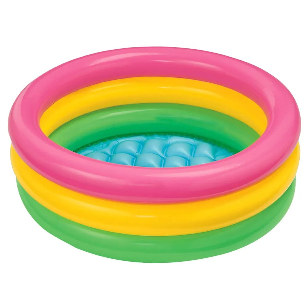 INTEX Inflatable Baby Bath Tub Multi Color (3 feet)