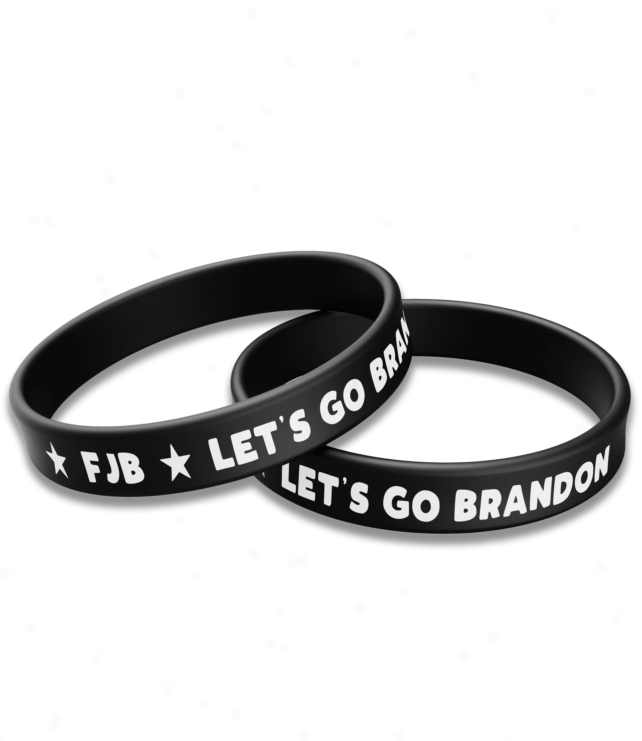 Let's Go Brandon - FJB Wristband - Black