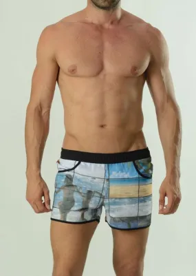 Men Swimming Shorts 16043Dp1