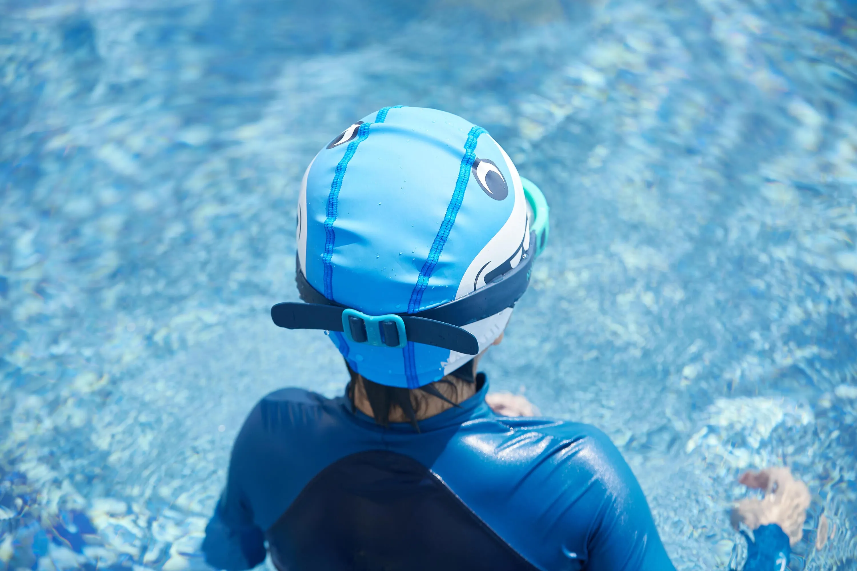 Mesh Silicone Swim Cap