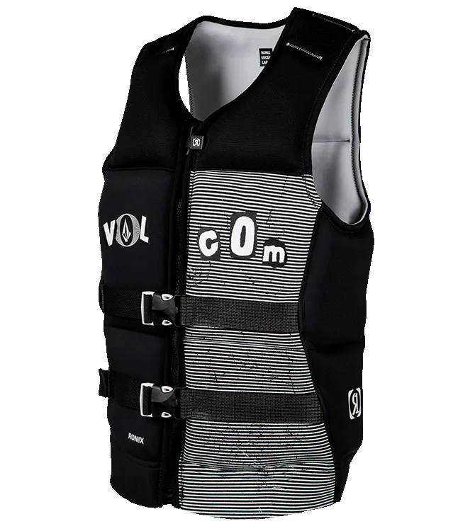 Ronix X Volcom | Life Vest (Black/White Clippings)