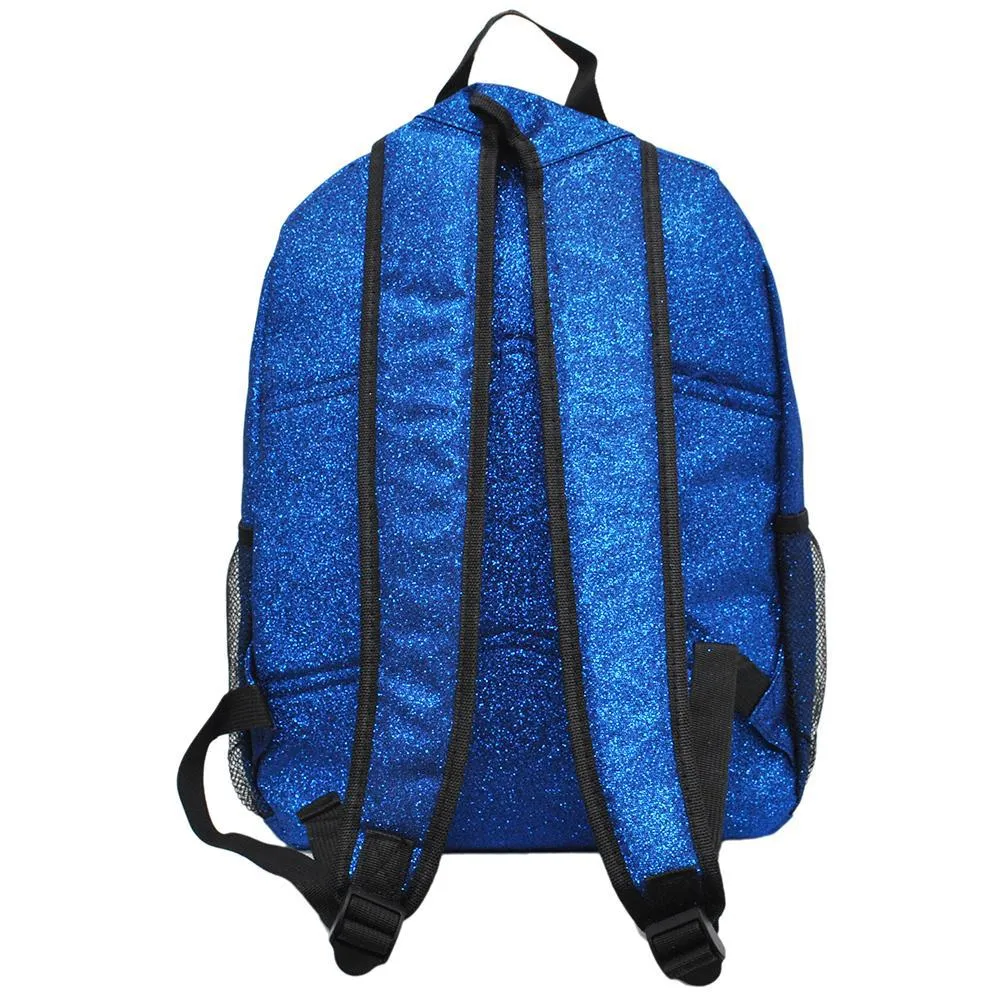 Royal Blue Glitter NGIL Canvas Backpack