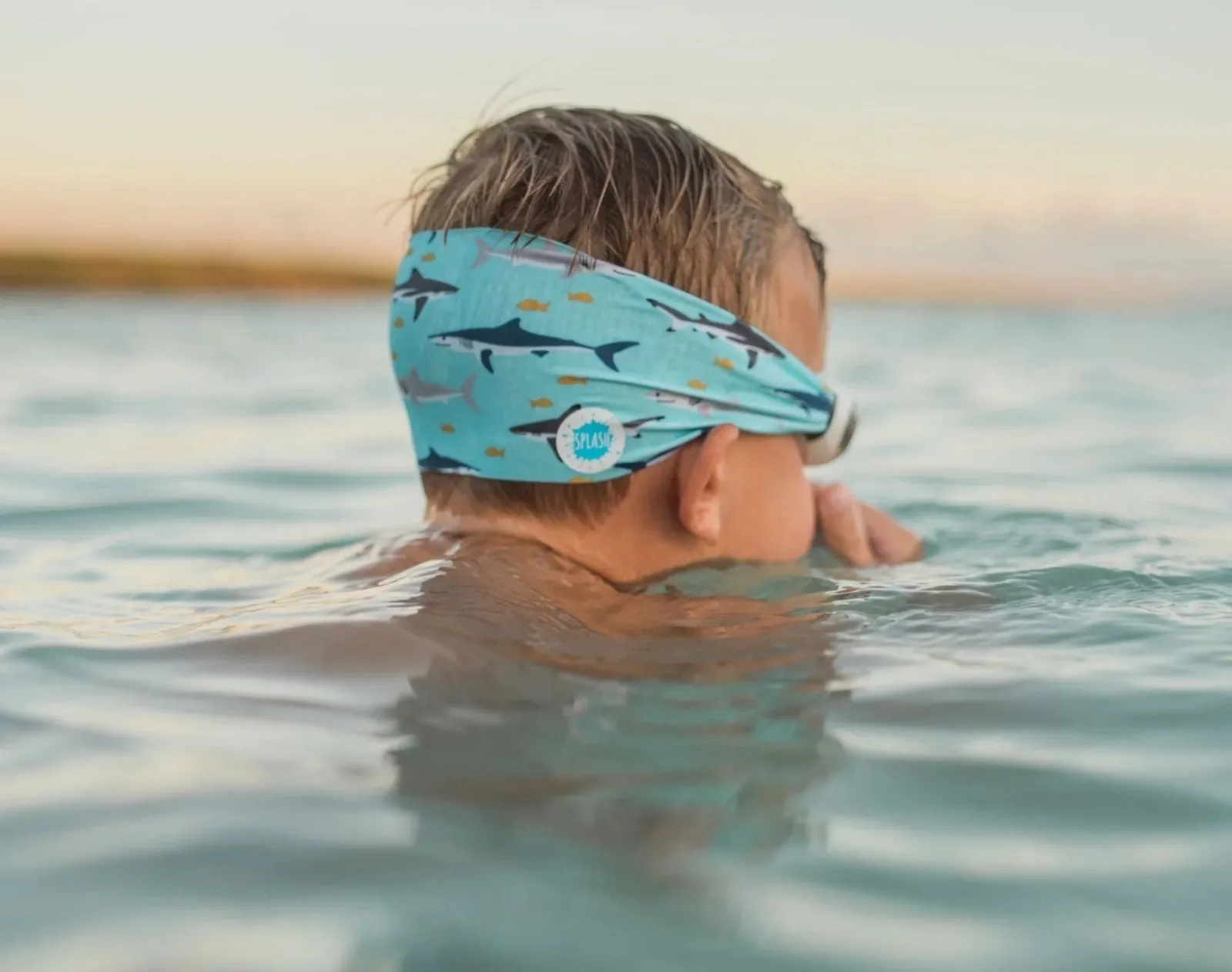 Shark Tangle-Free Swim Goggles