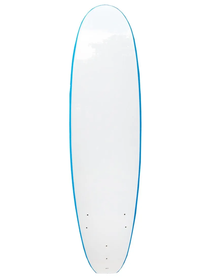 Surfworx Base Mini Mal 7ft 0 Soft Surfboard - Azure Blue