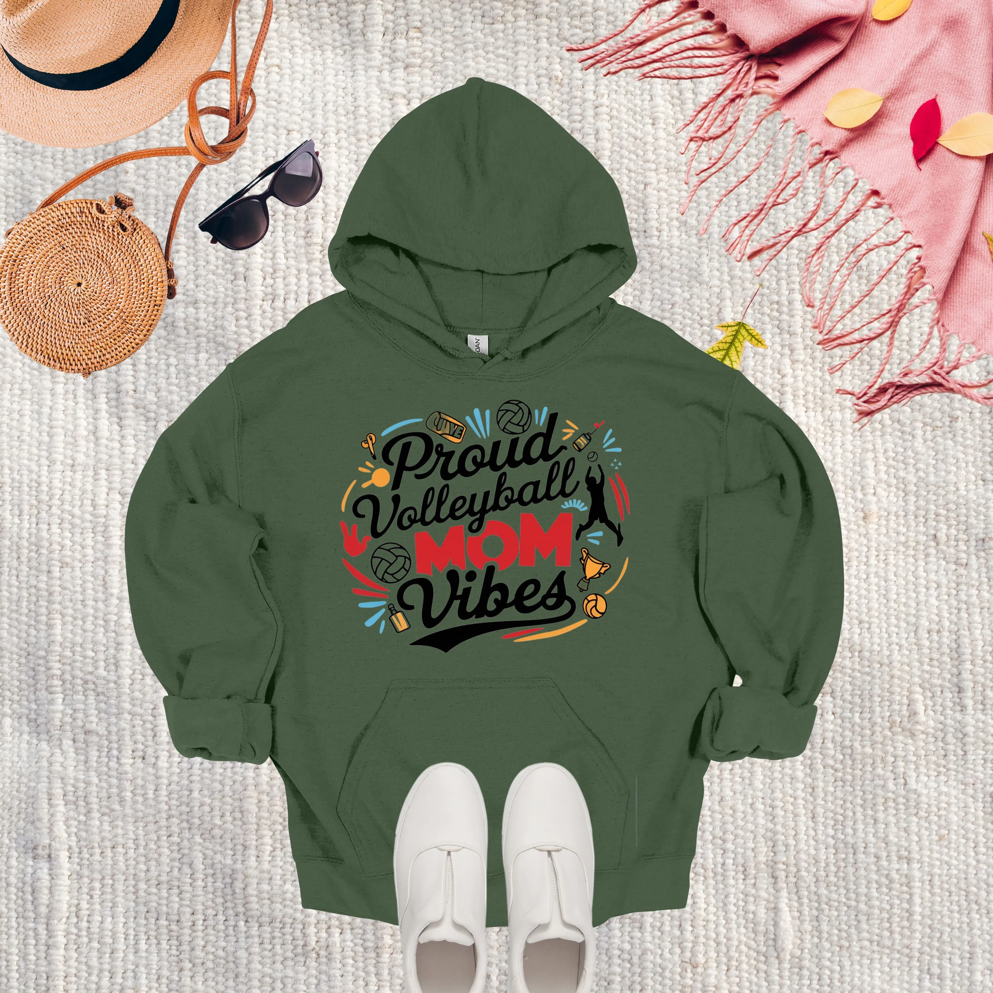 Volleyball Mom Hoodie